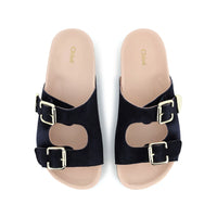 Sandales Bleu Marine Fille Chloé