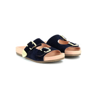 Sandales Bleu Marine Fille Chloé