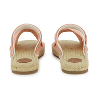 Sandales à brides denim rose Fille Chloé E26