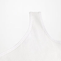 Débardeur asyétrique Robina blanc fille Molo E26