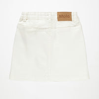 Jupe en jean blanche fille Molo E26