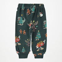 Ensemble sweat-shirt et pantalon cartoony xmas babyboy Molo H26
