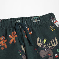 Ensemble sweat-shirt et pantalon cartoony xmas babyboy Molo H26