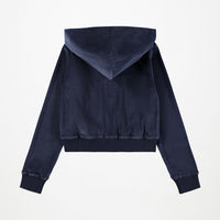 Ensemble sweat-shirt zippé et pantalon navy fille Molo H26