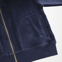 Ensemble sweat-shirt zippé et pantalon navy fille Molo H26
