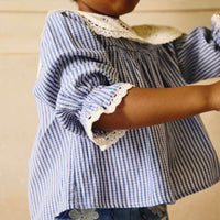 Blouse Henriette vichy fille Louise Misha H24