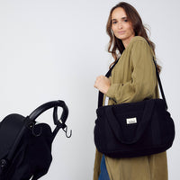 Sac à langer Middle - "Effet lin" - Bebel