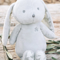 Augustin le lapin Toile de Jouy gris Tartine et Chocolat