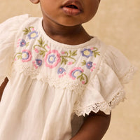 Blouse malya off white fille Louise Misha