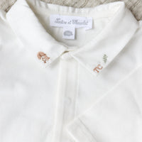 Body écru broderie renard babyboy Tartine et Chocolat