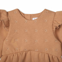 Robe en molleton Biscuit babygirl Chloé