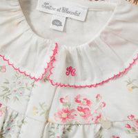 Pyjama écru imprimé fleuri babygirl Tartine et Chocolat E25