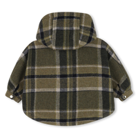 Cape manteau à carreaux babygirl Chloé H25