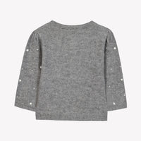 Cardigan gris chiné perles babygirl Tartine et Chocolat H25