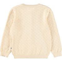 Cardigan tricoté écru babygirl E26