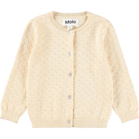 Cardigan tricoté écru babygirl E26