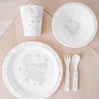 Coffret repas Toile de Jouy 5 pièces Tartine et Chocolat