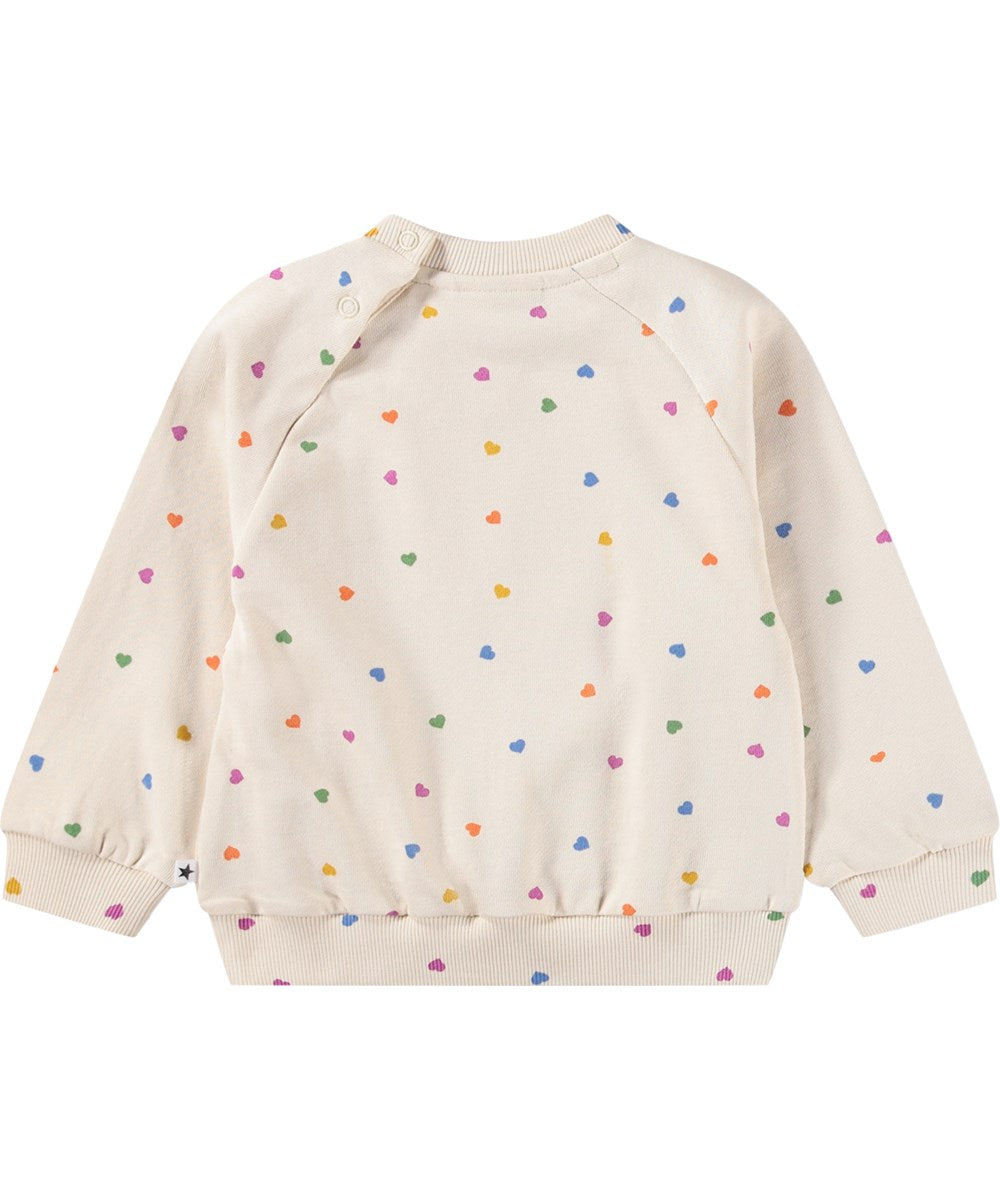 Ensemble 3 Pièces Bébé Fille - Sweat-shirt 'Mama's Girl', Jupe En Jean Plissée Et Sac Cœur - Tenue Mignonne Et Confortable