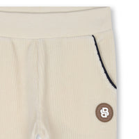 Pantalon jogging en velours milk babyboy Hugo Boss