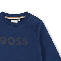 Sweat bleu nocturne babyboy Boss