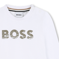 Tee-shirt logo kaki babyboy boss H25