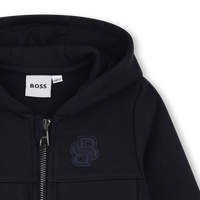Ensemble cardigan et pantalon bleu cargo babyboy Boss H26