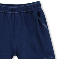 Bermuda en jersey bleu babyboy Kenzo E26