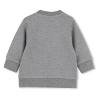 Ensemble sweat-shirt et pantalon gris chiné babyboy Kenzo H26