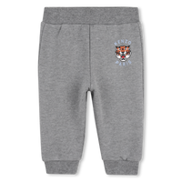 Ensemble sweat-shirt et pantalon gris chiné babyboy Kenzo H26