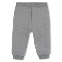 Ensemble sweat-shirt et pantalon gris chiné babyboy Kenzo H26