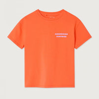 Tee-Shirt Fizvalle mandarine mixte American Vintage E26