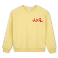 Sweat-shirt Vanilla fille Kids Around H26