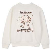 Sweat-shirt craie garçon Kids Around H26