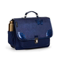 Cartable Moyen navy bleu Caramel & Cie