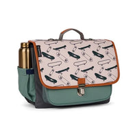 Cartable Moyen gray skates Caramel & Cie