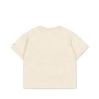 Tee-shirt manches courtes famo lait d'amande garçon Konges Slojd E26