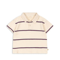 Ensemble polo manches courtes et short trio écru garçon Konges Slojd E26