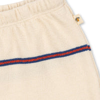 Ensemble polo manches courtes et short trio écru garçon Konges Slojd E26