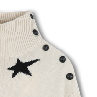 Pull écru en laine col montant fille Zadig & Voltaire H25