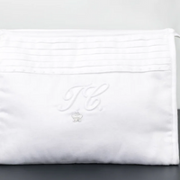 Trousse de toilette monogramme blanc - Tartine et Chocolat