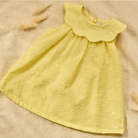 Robe citrus coton col claudine babygirl Tartine et Chocolat E26