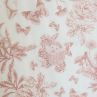 Gigoteuse d'été Toile de Jouy Tartine et Chocolat