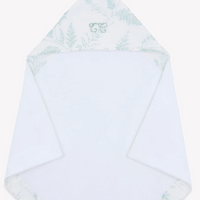 Cape de bain feuillage vert Tartine et Chocolat