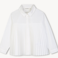 Chemise plissée blanche Rice fille Billieblush H26