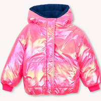 Doudoune réversible storm pink fille Billieblush H26