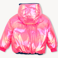 Doudoune réversible storm pink fille Billieblush H26