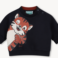 Sweat-shirt bleu mistral babyboy Kenzo H26