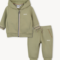 Ensemble de jogging orme kaki babyboy Boss H26