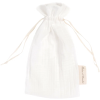 Doudou Augustin le Lapin coton bio écru Tartine et Chocolat