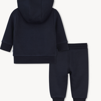 Ensemble cardigan et pantalon bleu cargo babyboy Boss H26